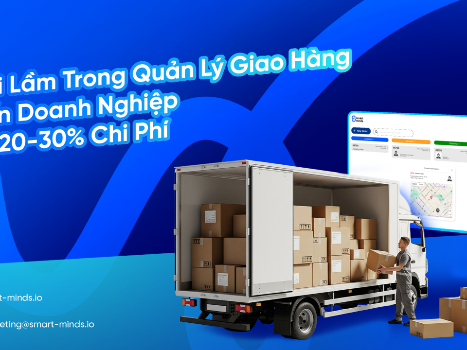 5 Sai Lầm Trong Quản Lý Giao Hàng Khiến Doanh Nghiệp Mất 20-30% Chi Phí
