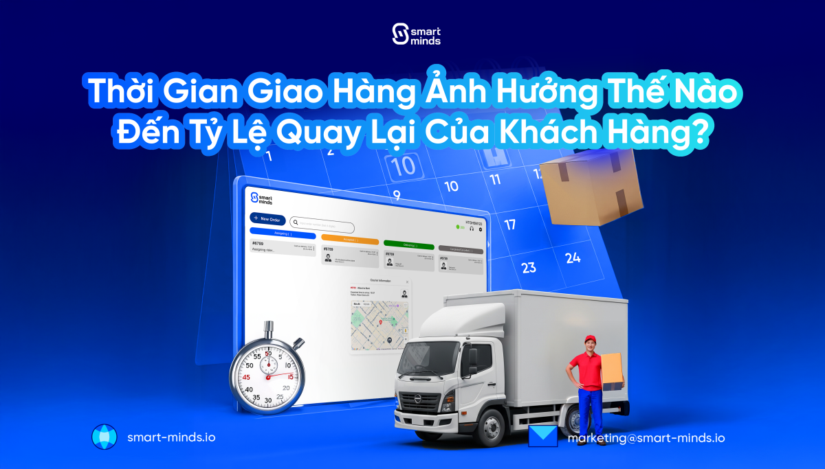 Thời Gian Giao Hàng Ảnh Hưởng Thế Nào Đến Tỷ Lệ Quay Lại Khách Hàng?
